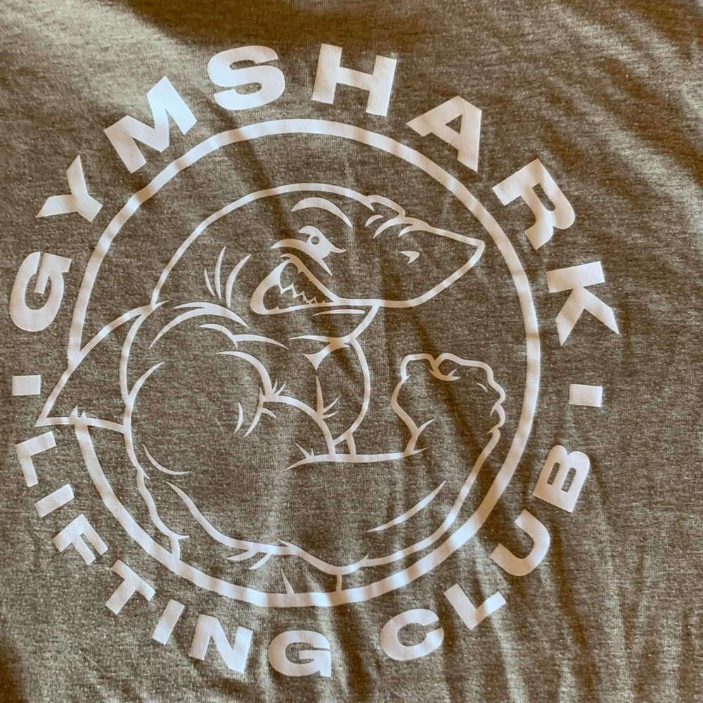 Gymshark Heather Gray Muscle Tee
